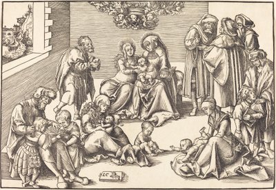 La parentela sacra da Lucas Cranach the Elder