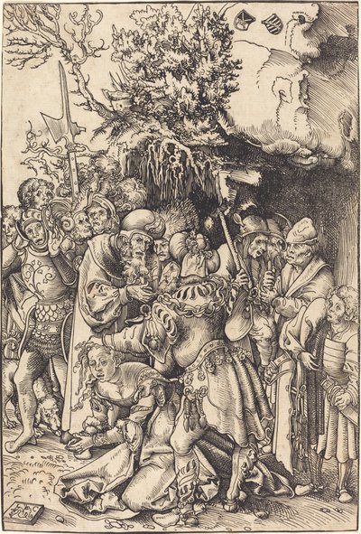 Il martirio di Santa Barbara da Lucas Cranach the Elder
