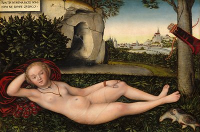 La ninfa della primavera da Lucas Cranach the Elder