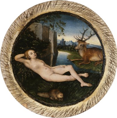 La ninfa della primavera da Lucas Cranach the Elder