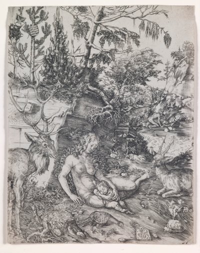 La penitenza di San Giovanni Crisostomo da Lucas Cranach the Elder