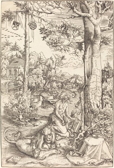 La penitenza di San Girolamo da Lucas Cranach the Elder
