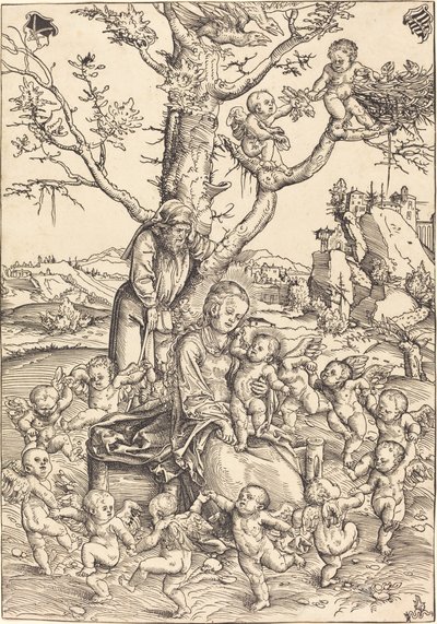 Il riposo durante la fuga in Egitto da Lucas Cranach the Elder