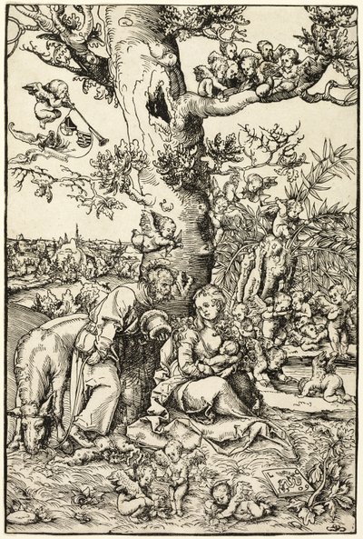 Il resto della fuga in Egitto da Lucas Cranach the Elder
