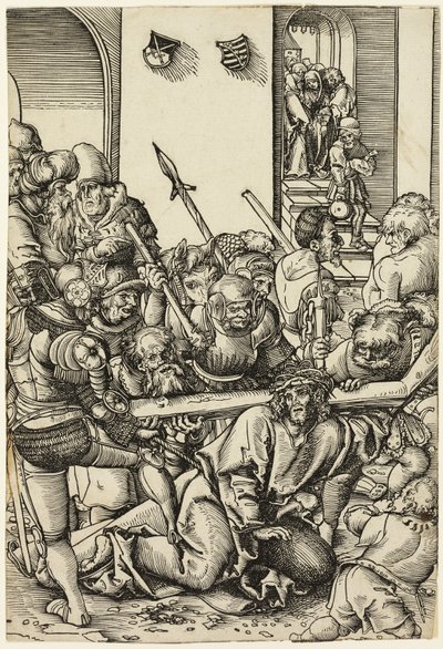 La strada verso il Calvario, dalla Passione da Lucas Cranach the Elder