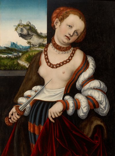 Il suicidio di Lucrezia da Lucas Cranach the Elder