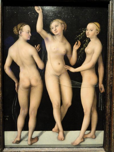 Le tre grazie da Lucas Cranach the Elder