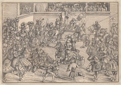Torneo, 1509 da Lucas Cranach the Elder