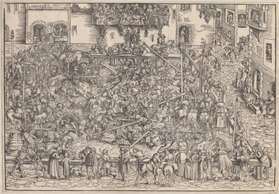 Torneo, 1509 da Lucas Cranach the Elder
