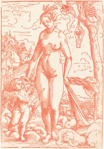 Venere e Cupido da Lucas Cranach the Elder