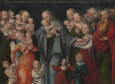 Cristo che Benedice i Bambini da Lucas Cranach the Younger