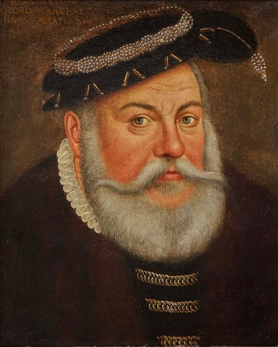 Giorgio il Pio, margravio di Brandeburgo-Ansbach da Lucas Cranach the Younger