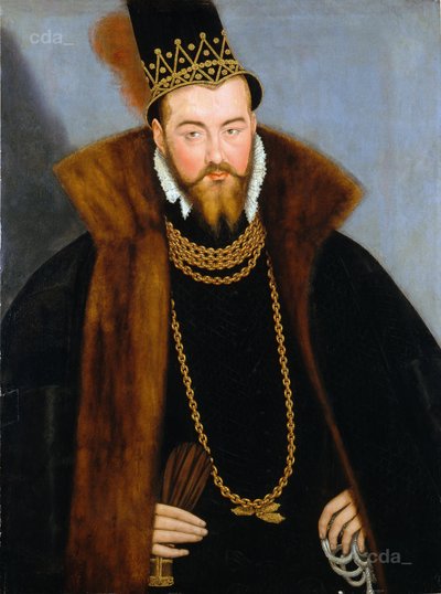 Ritratto del margravio Georg Friedrich di Brandeburgo-Ansbach-Bayreuth da Lucas Cranach the Younger