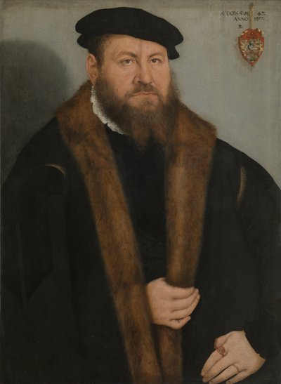 Ritratto di un uomo da Lucas Cranach the Younger