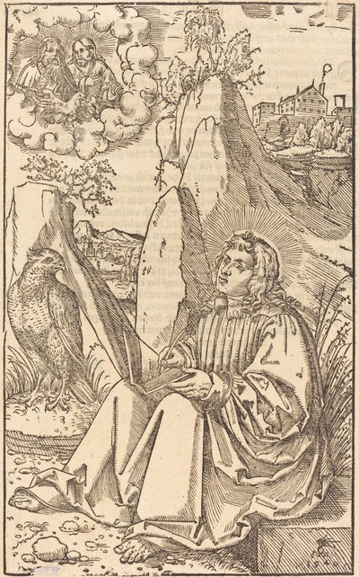 San Giovanni in un Paesaggio da Lucas Cranach the Younger