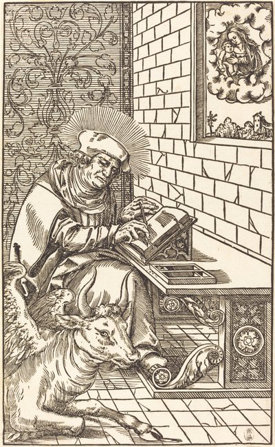 San Luca da Lucas Cranach the Younger