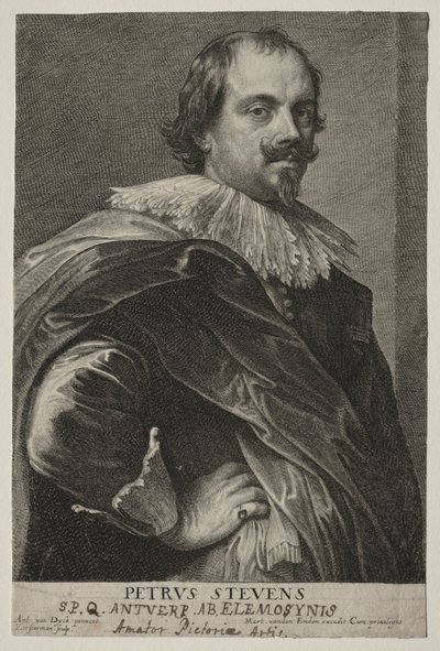 Ritratto di Peter Stevens da Lucas Emil Vorsterman