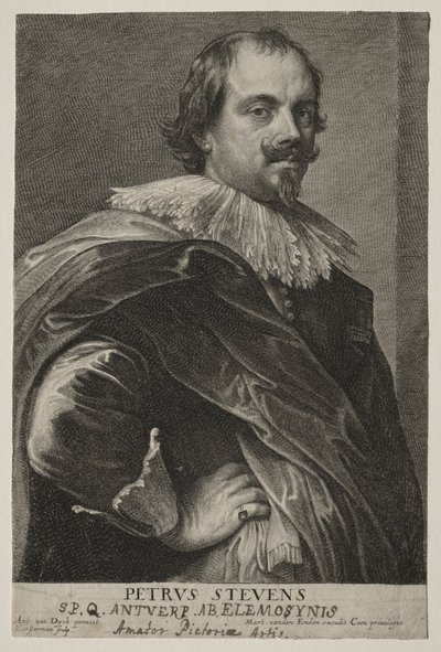 Ritratto di Peter Stevens da Lucas Emil Vorsterman