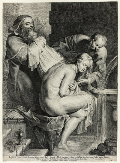 Susanna e i Vecchioni da Lucas Emil Vorsterman