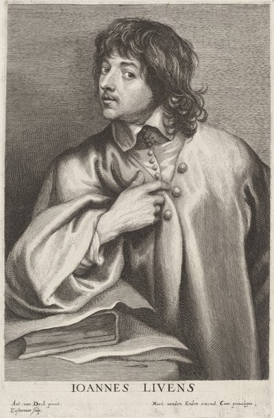 Jan Lievens da Lucas Emil Vorsterman after Sir Anthony van Dyck
