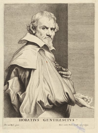 Orazio Gentileschi da Lucas Emil Vorsterman after Sir Anthony van Dyck