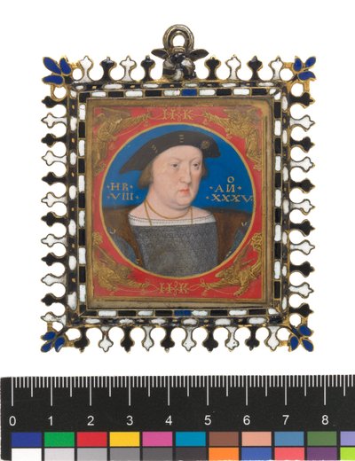 Enrico VIII, c.1525-27 da Lucas Horenbout or Hornebault