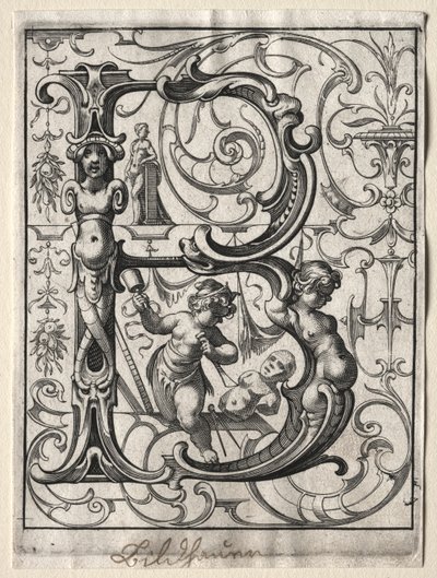 Nuovo libretto ABC: B, 1627 da Lucas Kilian