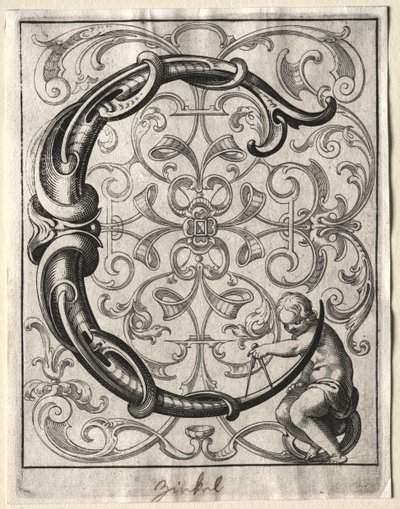 Nuovo libretto ABC: C, 1627 da Lucas Kilian