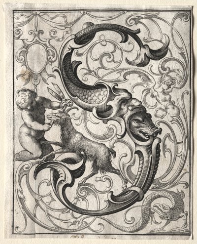 Nuovo libretto ABC: S, 1627 da Lucas Kilian