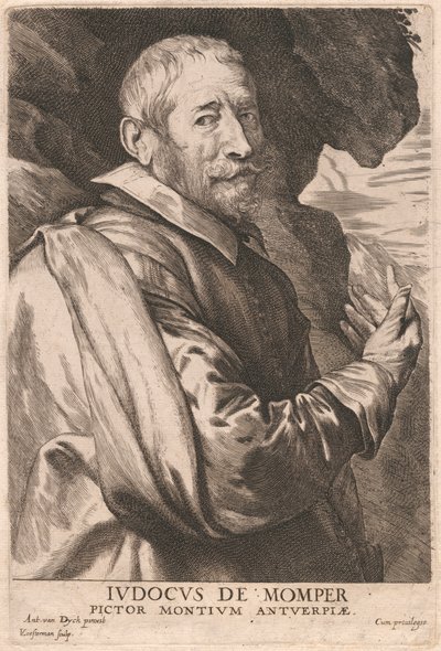 Judocus de Momper da Lucas Vorsterman