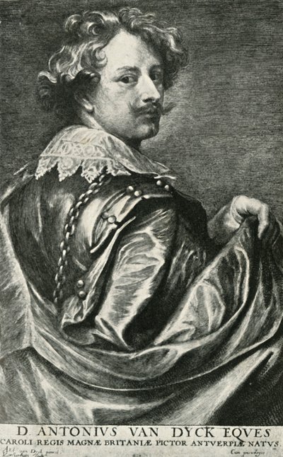 Ritratto di Vandyck da Lucas Vorsterman