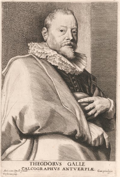 Theodore Galle / Theodorvs Galle / Calcographvs Antverpiae da Lucas Vorsterman