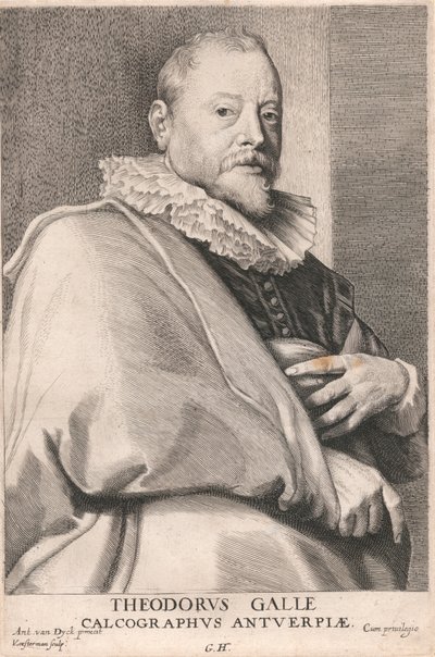 Theodorus Galle, Calcographus Anterpiæ da Lucas Vorsterman