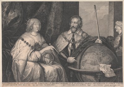 Thomas Howard, 21º Conte di Arundel e Alethea Howard (nata Talbot), 13ª Baronessa Furnival, Contessa di Arundel da Lucas Vorsterman