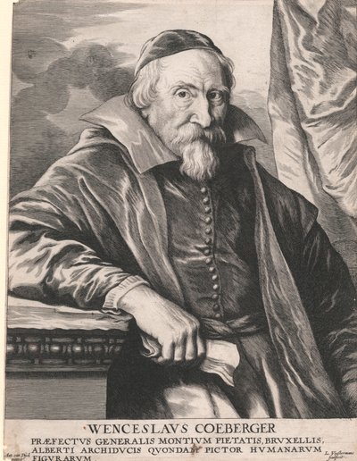 Wenceslaus Coeberger, Prefetto Generale dei Monti di Pietà, Bruxelles da Lucas Vorsterman