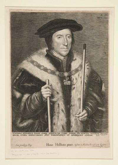 Thomas Howard, Conte di Arundel da Lucas Vorsterman the Elder
