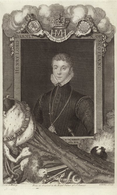 Ritratto di Henry, Lord Darnley da Lucas de Heere