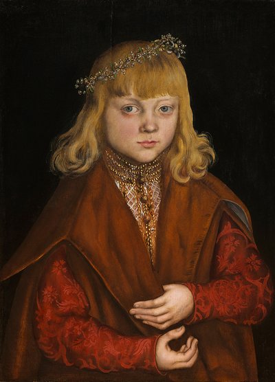 Un principe di Sassonia da Lucas the Elder Cranach