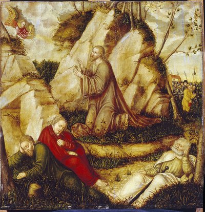 Agonia nel giardino degli Ulivi da Lucas the Elder Cranach