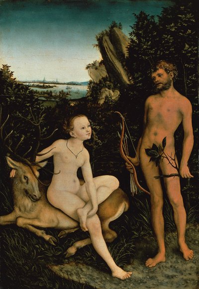 Apollo e Diana da Lucas the Elder Cranach