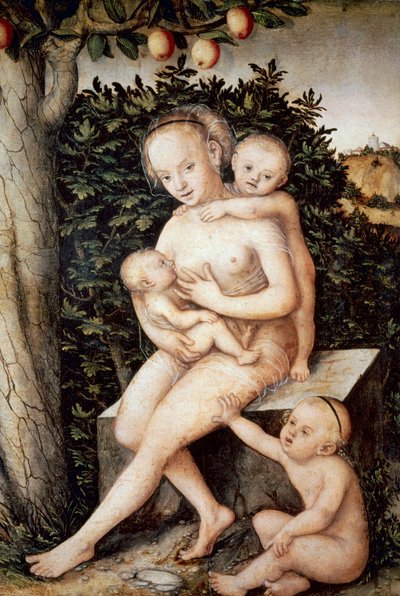 Carità da Lucas the Elder Cranach