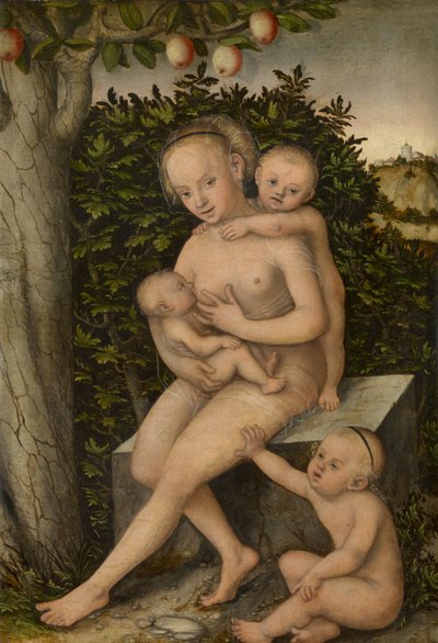 Carità da Lucas the Elder Cranach