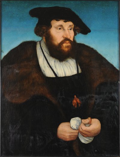 Ritratto del re Cristiano II di Danimarca da Lucas the Elder Cranach