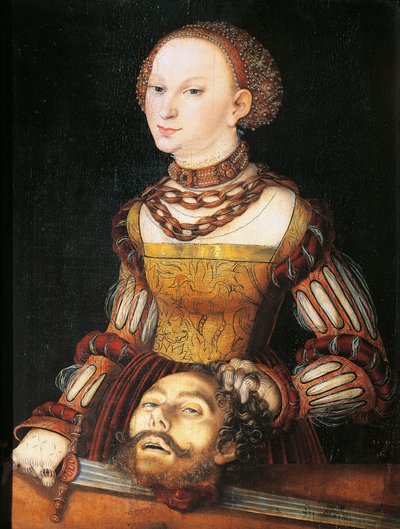 Giuditta con la testa di Oloferne da Lucas the Elder Cranach