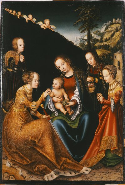 Il matrimonio mistico di Santa Caterina d