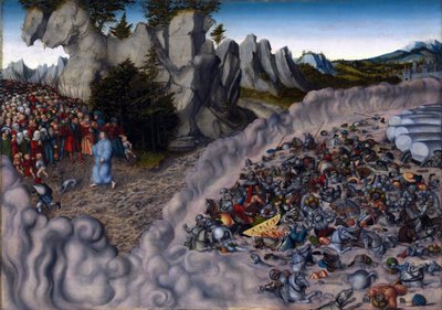 La traversata del Mar Rosso da Lucas the Elder Cranach