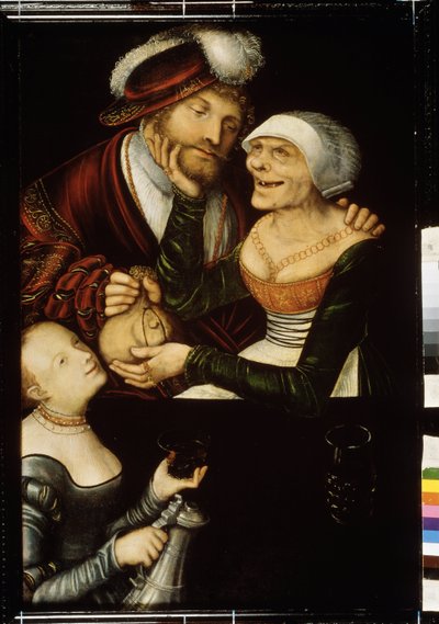 La mezzana da Lucas the Elder Cranach