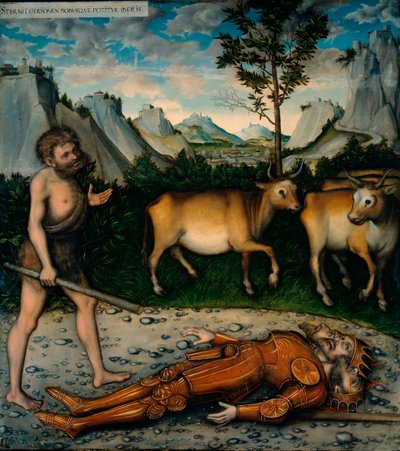 Ercole e il bestiame di Gerione da Lucas the Elder Cranach