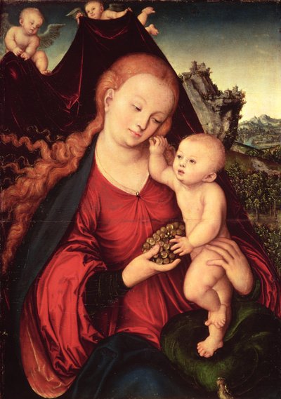 Madonna col Bambino da Lucas the Elder Cranach