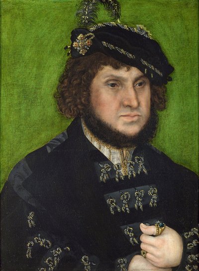 Ritratto di Giovanni di Sassonia da Lucas the Elder Cranach